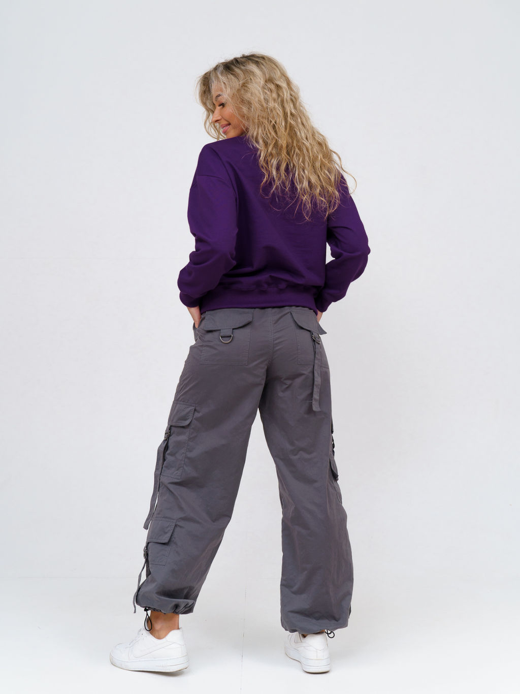 938 Свитшот "Фиолетовый"