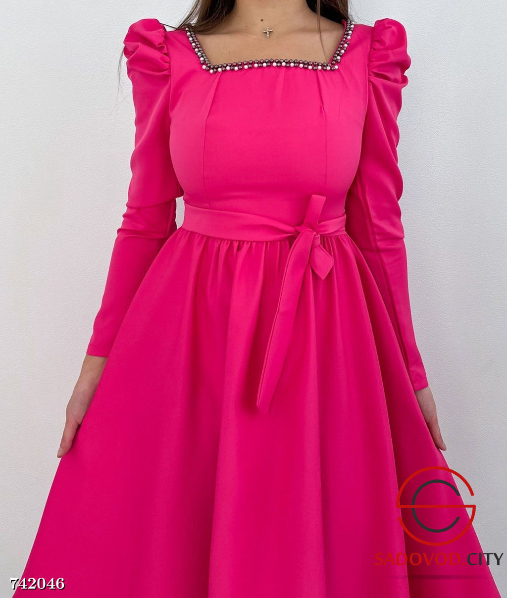 Нарядное платье с жемчужинами - Bruno фото 5