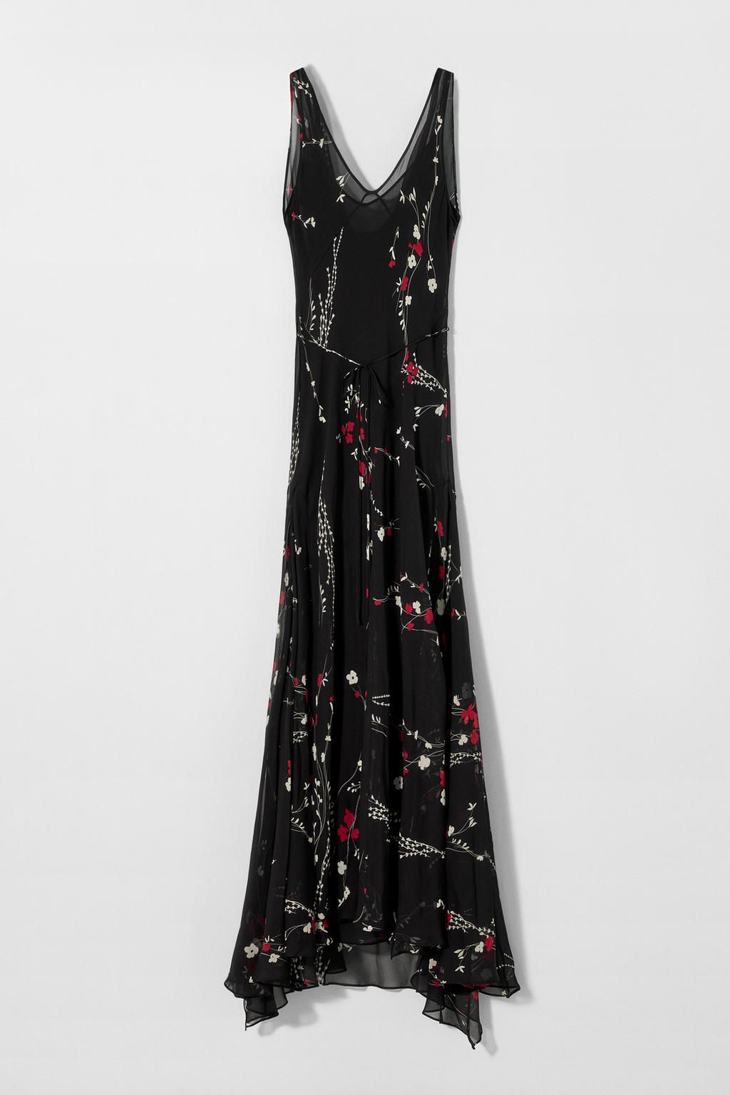 SILK PRINTED DRESS KATE MOSS X ZARA фото 2