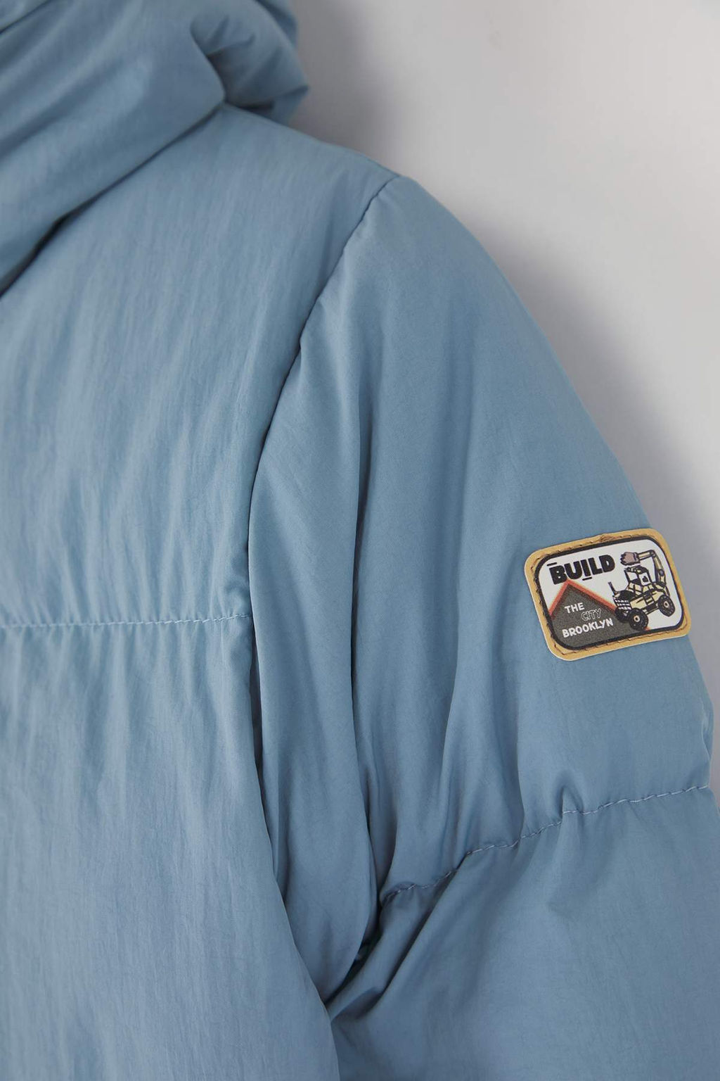 Lacivert Duz/Basic Kal?n Kapusonlu Regular Unisex Cocuk Mont TKDAW26MO00014 - Trendyolmilla фото 5