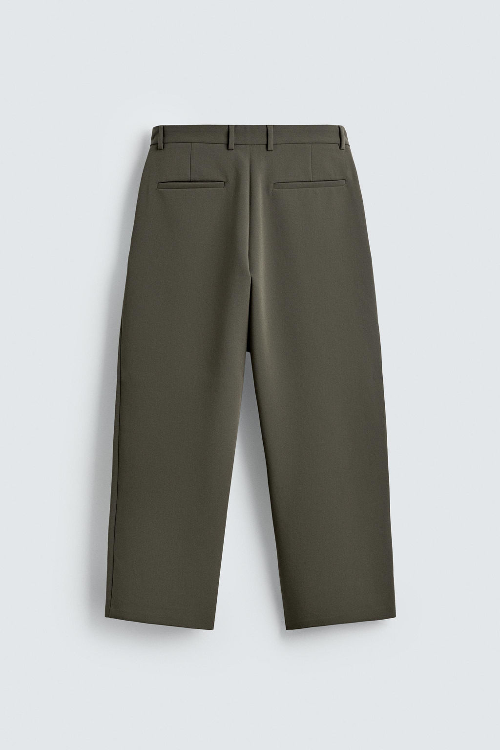 RELAXED FIT PLEATED TROUSERS - Zara фото 9