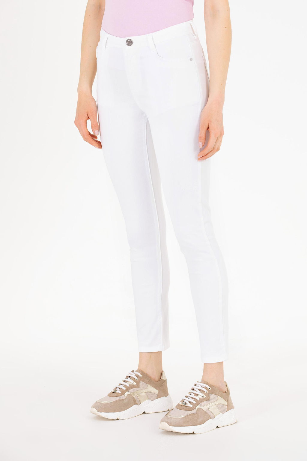 U. S. Polo Assn Женские белые брюки - U.s. polo assn фото 3