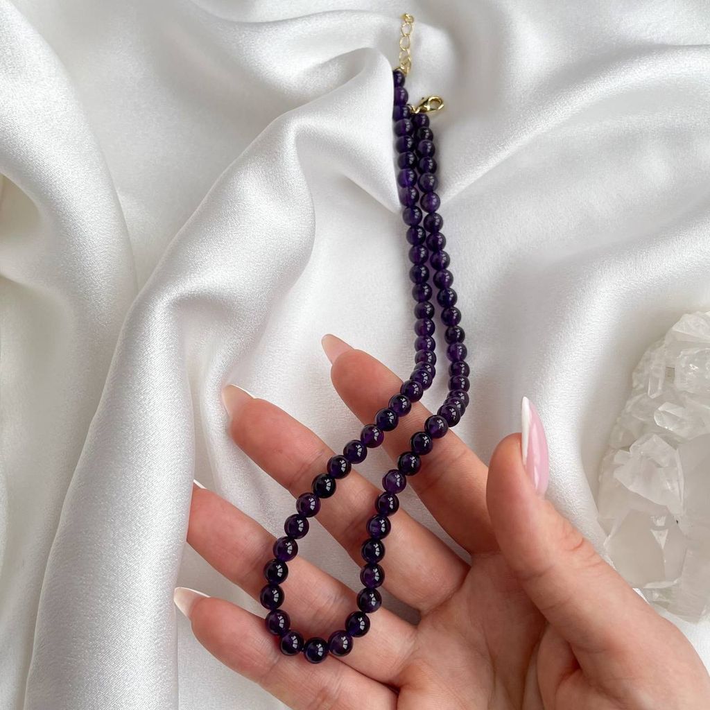 Бусы из Аметиста