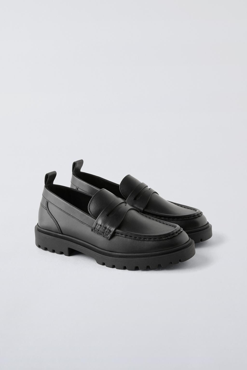 LEATHER SCHOOL SHOES - Zara фото 2