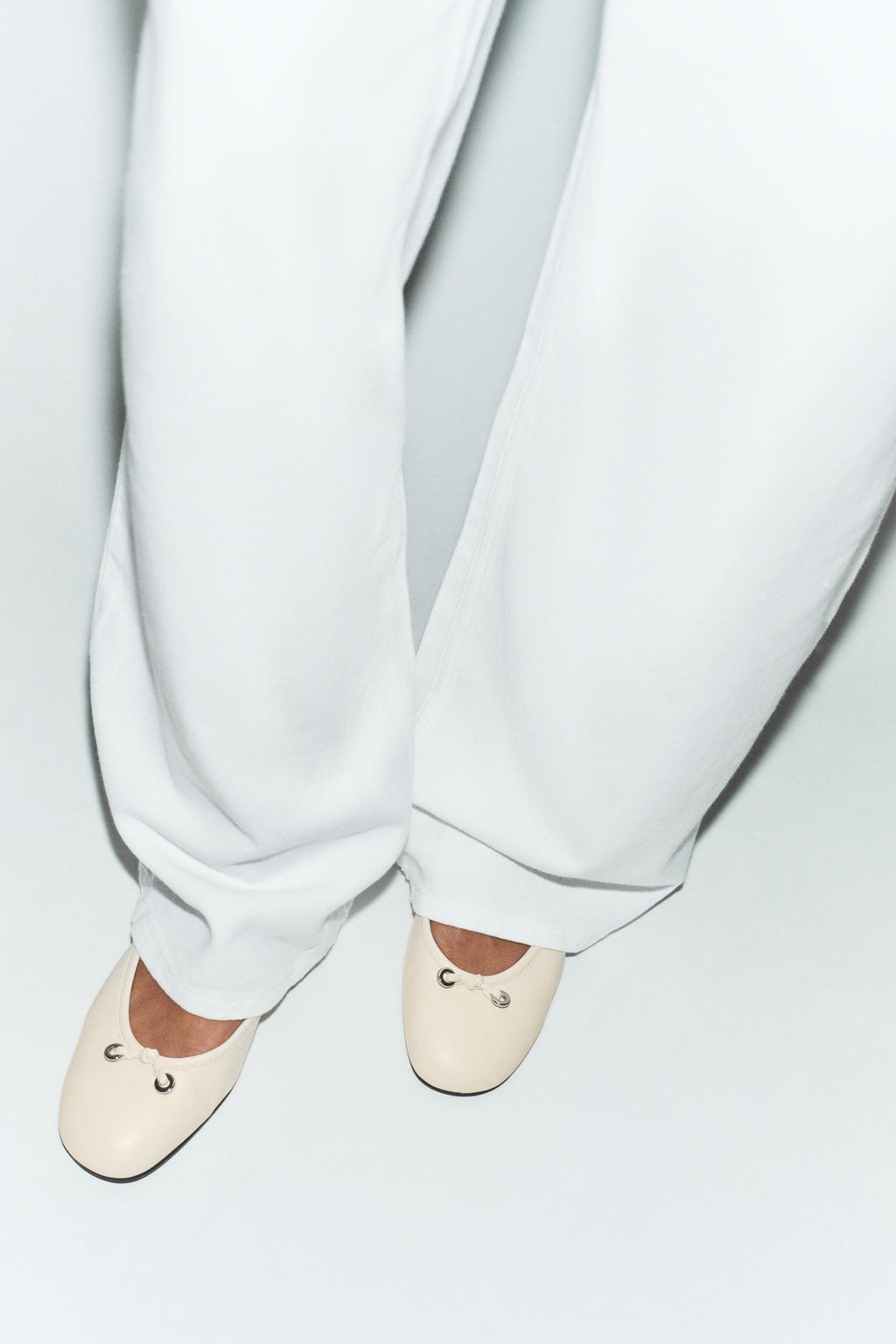 WEDGE SLINGBACK BALLET FLATS - Zara фото 7