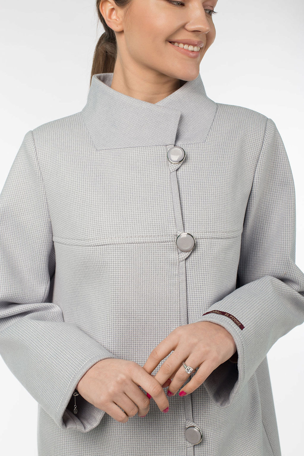 Пальто женское демисезонное - El podio фото 6