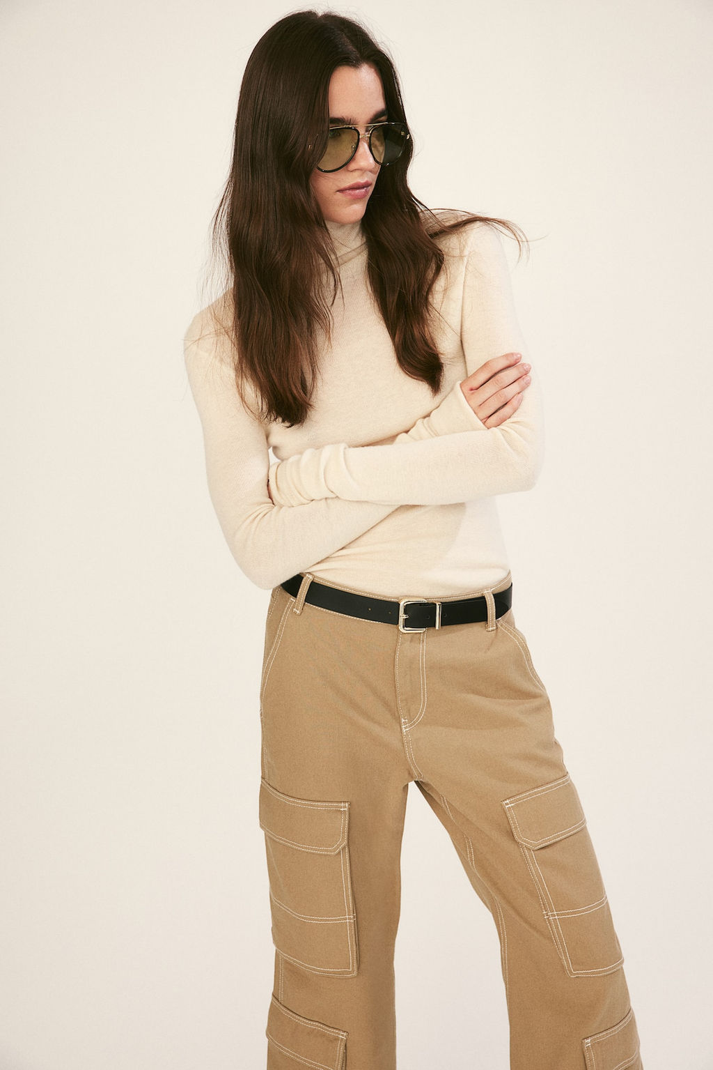 Pantalon cargo holgado - H&m фото 2