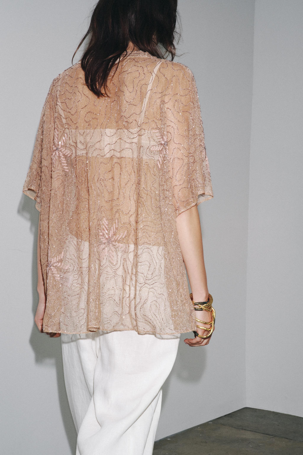 ZW COLLECTION EMBROIDERED BLOUSE