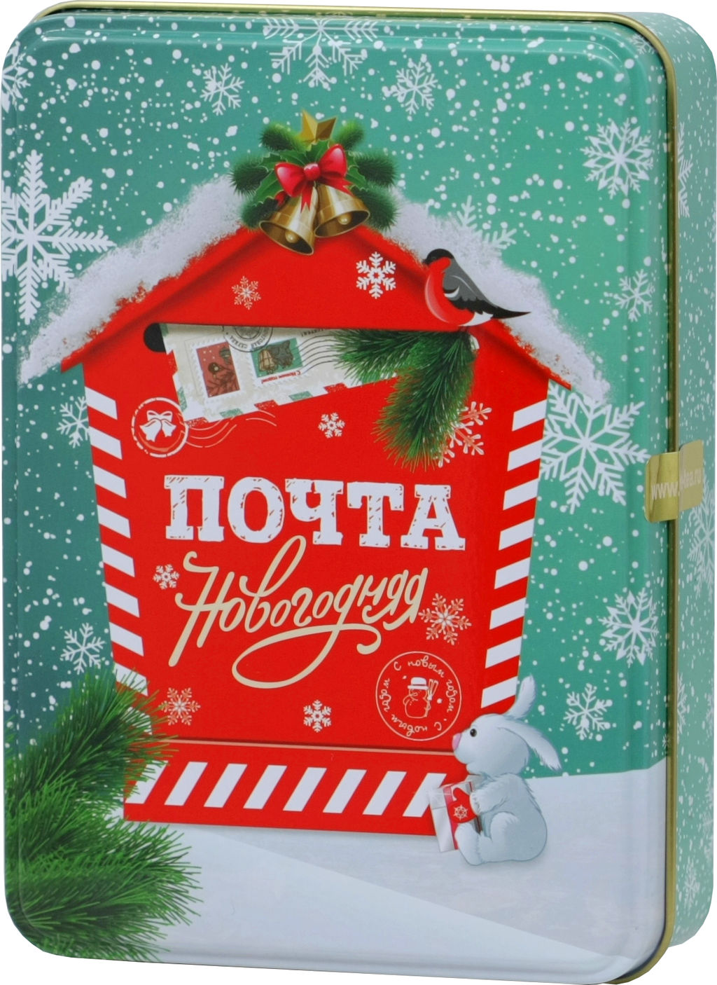 Черный дракон. Новый год. С Новым Годом. Новогодняя почта 50 гр. жест.банка