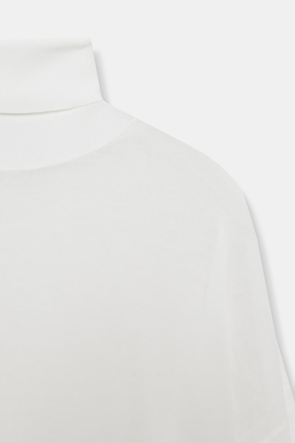 EXTRA-FINE KNIT HIGH NECK JUMPER - Zara фото 14