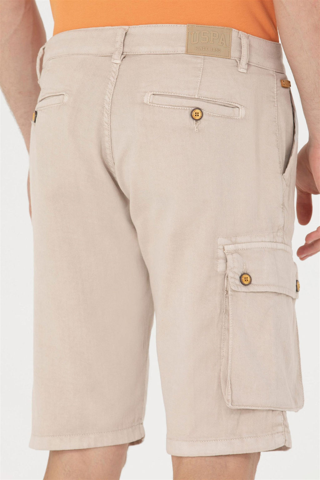 Мужские шорты из каменного плетения - U.s. polo assn фото 14