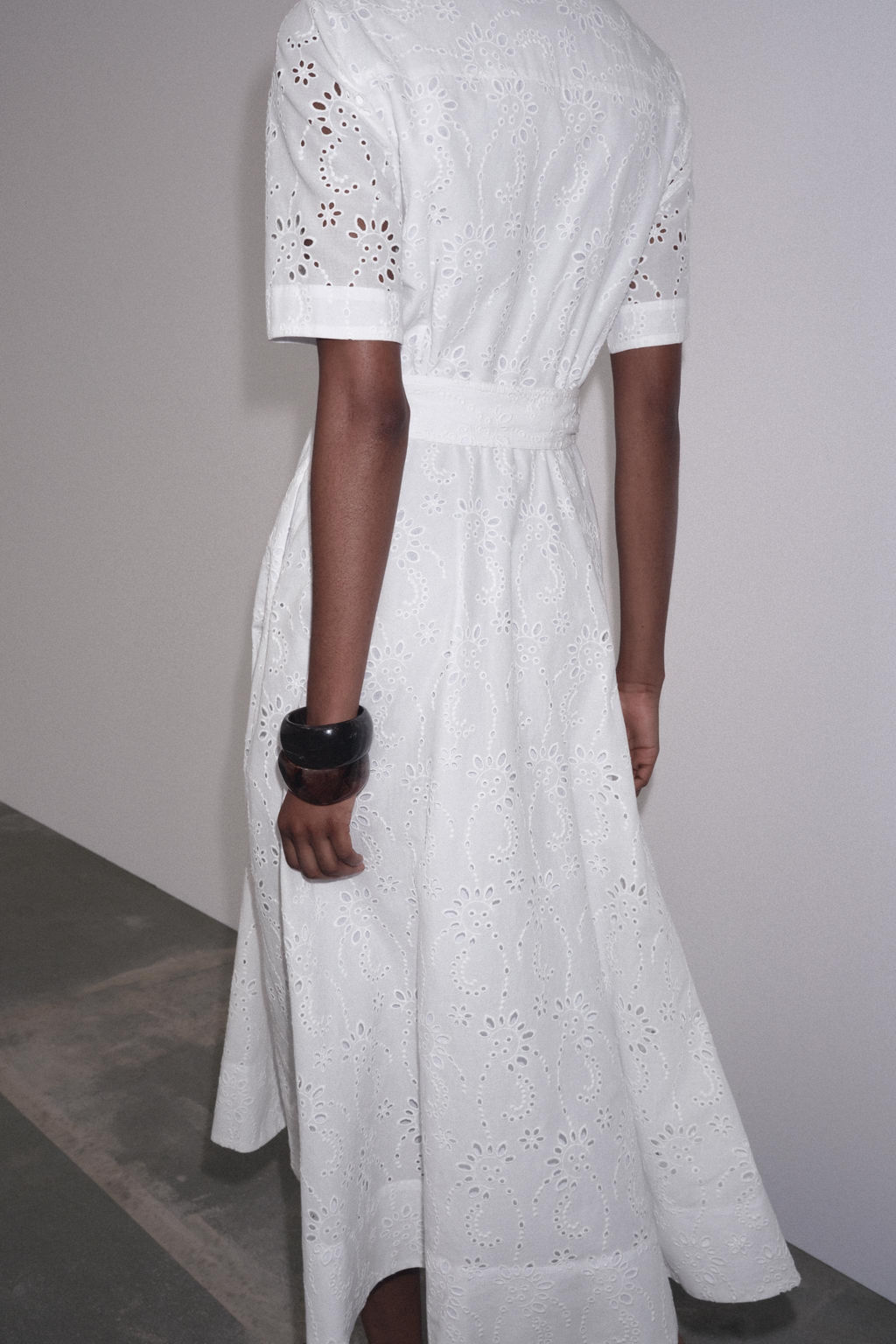 ZW COLLECTION EMBROIDERED SHIRT DRESS