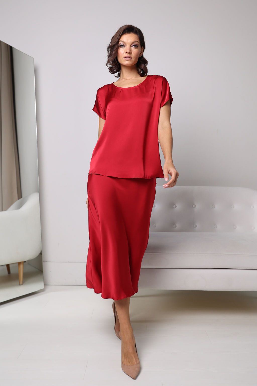 Топ из атласа - Looklikecat фото 3