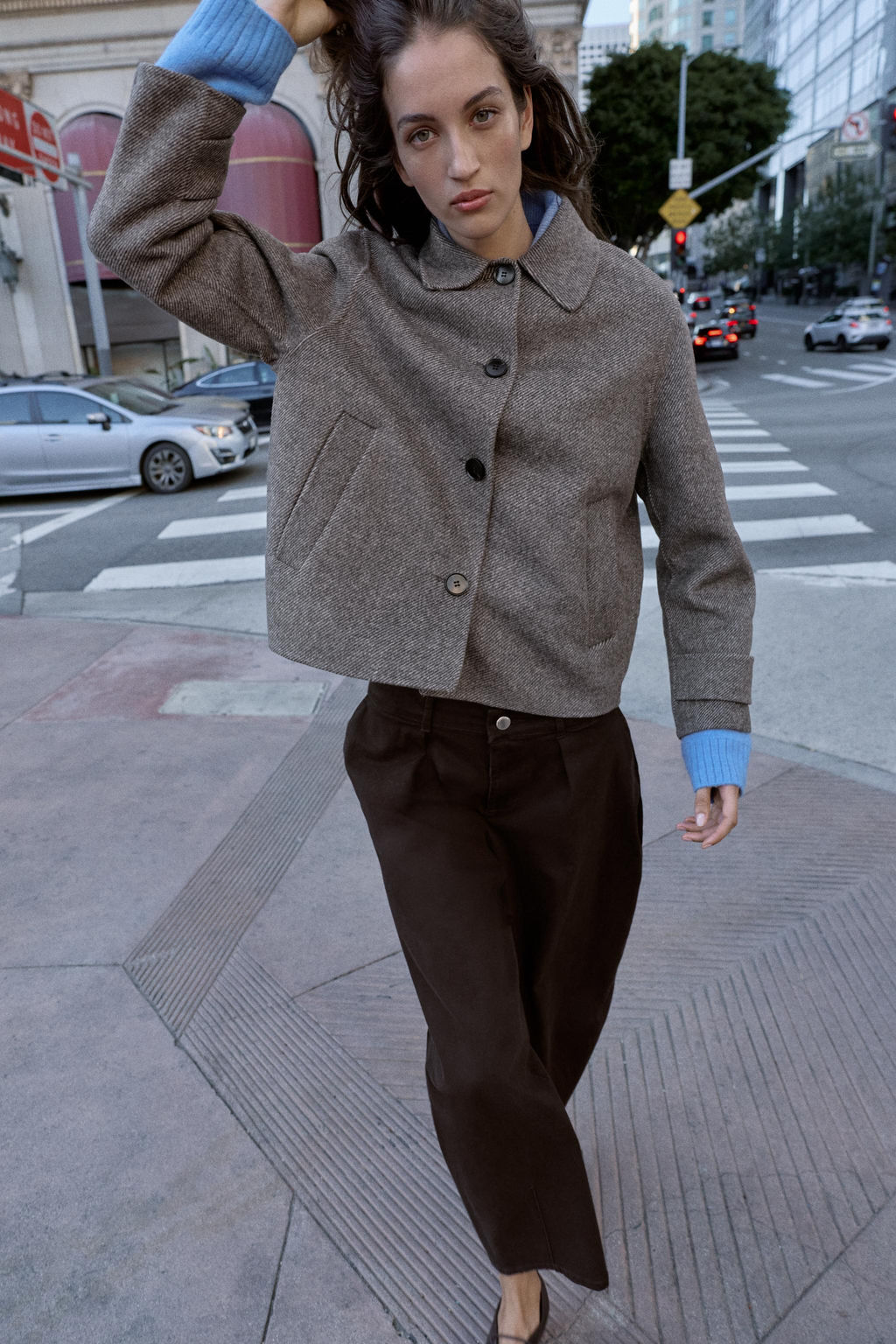 SHORT WOOL COAT - Zara фото 3