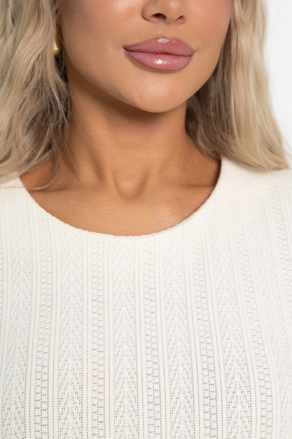 Платье трикотажное Портофино (молочное) П15026-25М