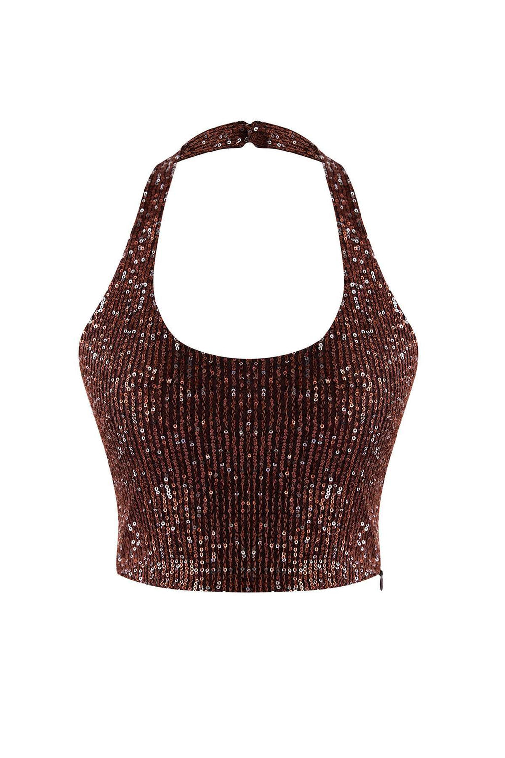 Siyah Kare Yaka Beden Oturan Payet Party Y?lbas? Bluz TPRSS26BZ00013 - Trendyolmilla фото 3