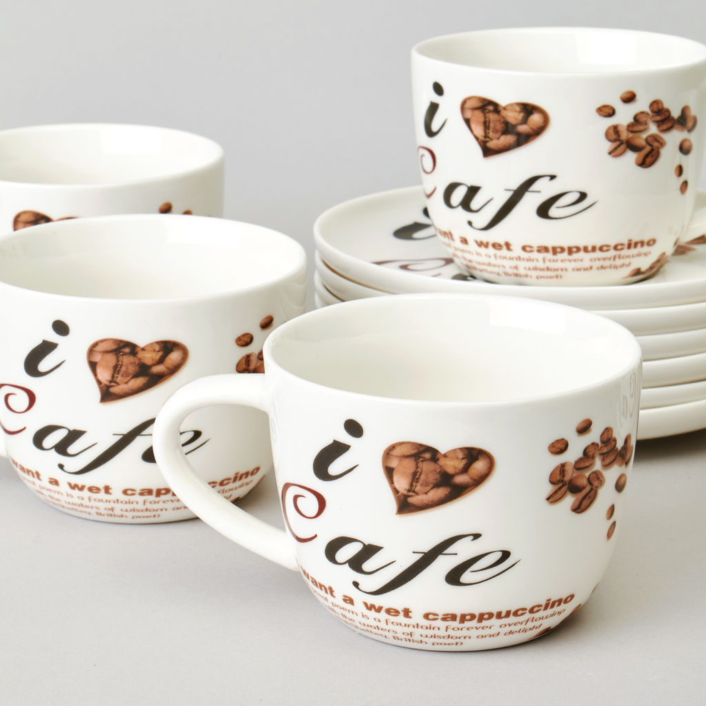 ЧАЙНЫЙ НАБОР LEFARD COFFEE MANIA НА 6 ПЕР. 12 ПР. 250 МЛ  фото 6