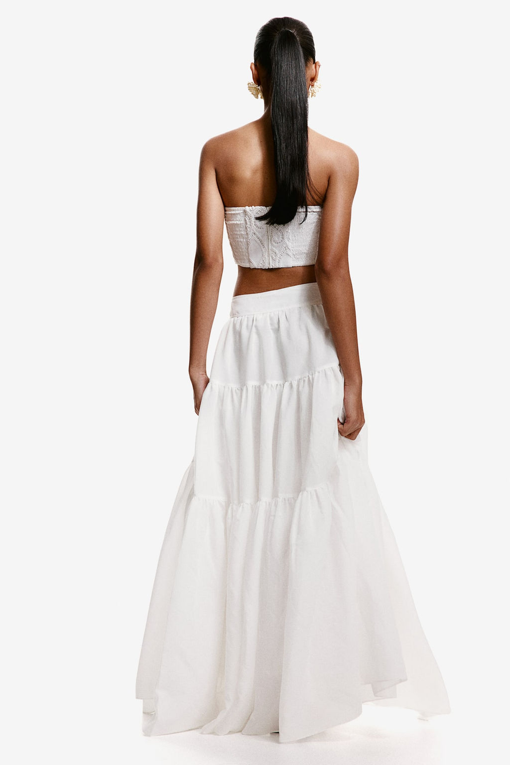 Top bustier bordado - H&m фото 3