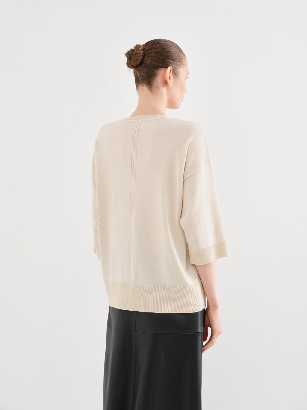 Conso/KJM 230621 - light beige Джемпер женский фото 3