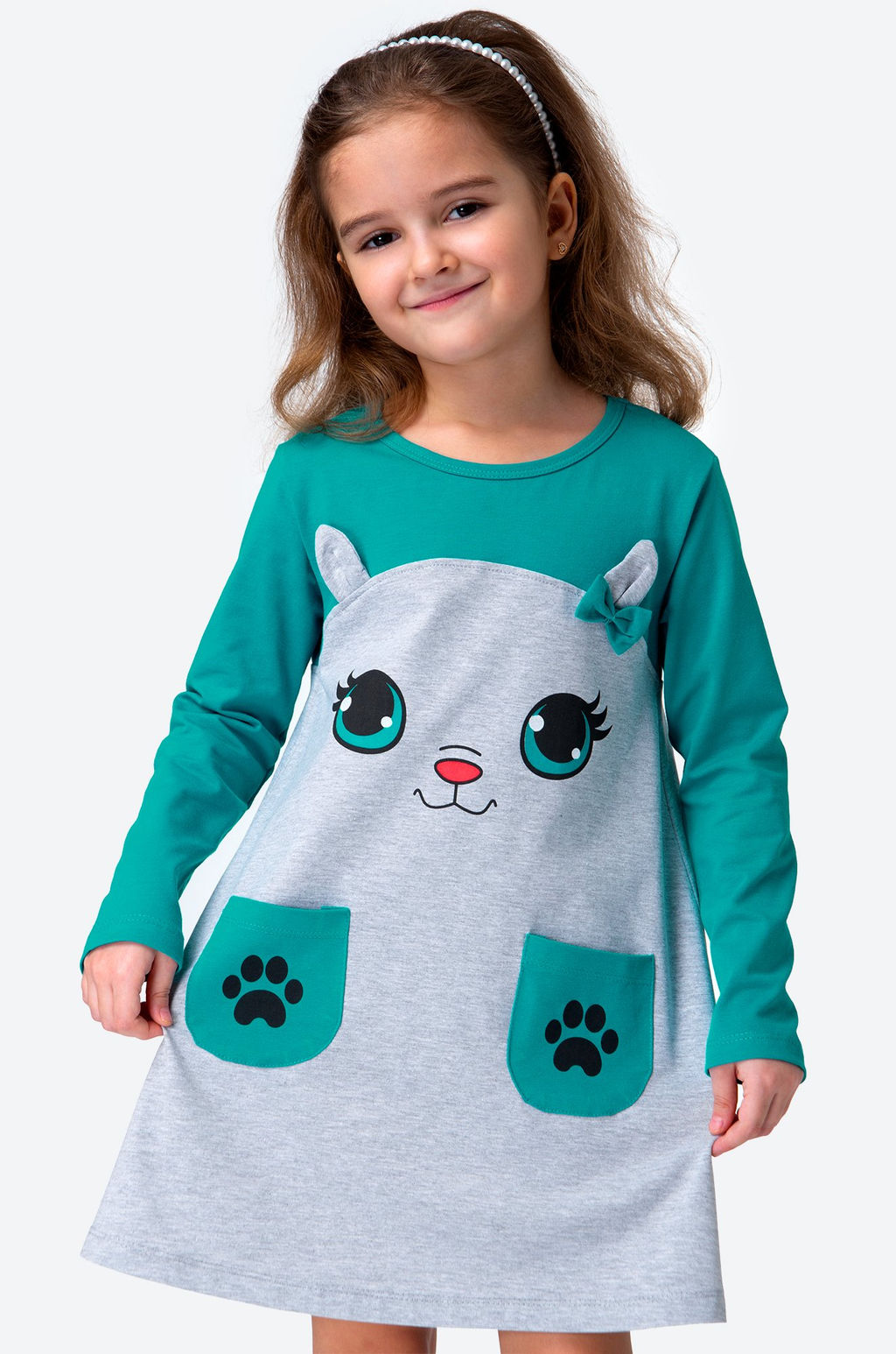 Хлопковое платье для девочки Happyfox - Happy fox фото 10