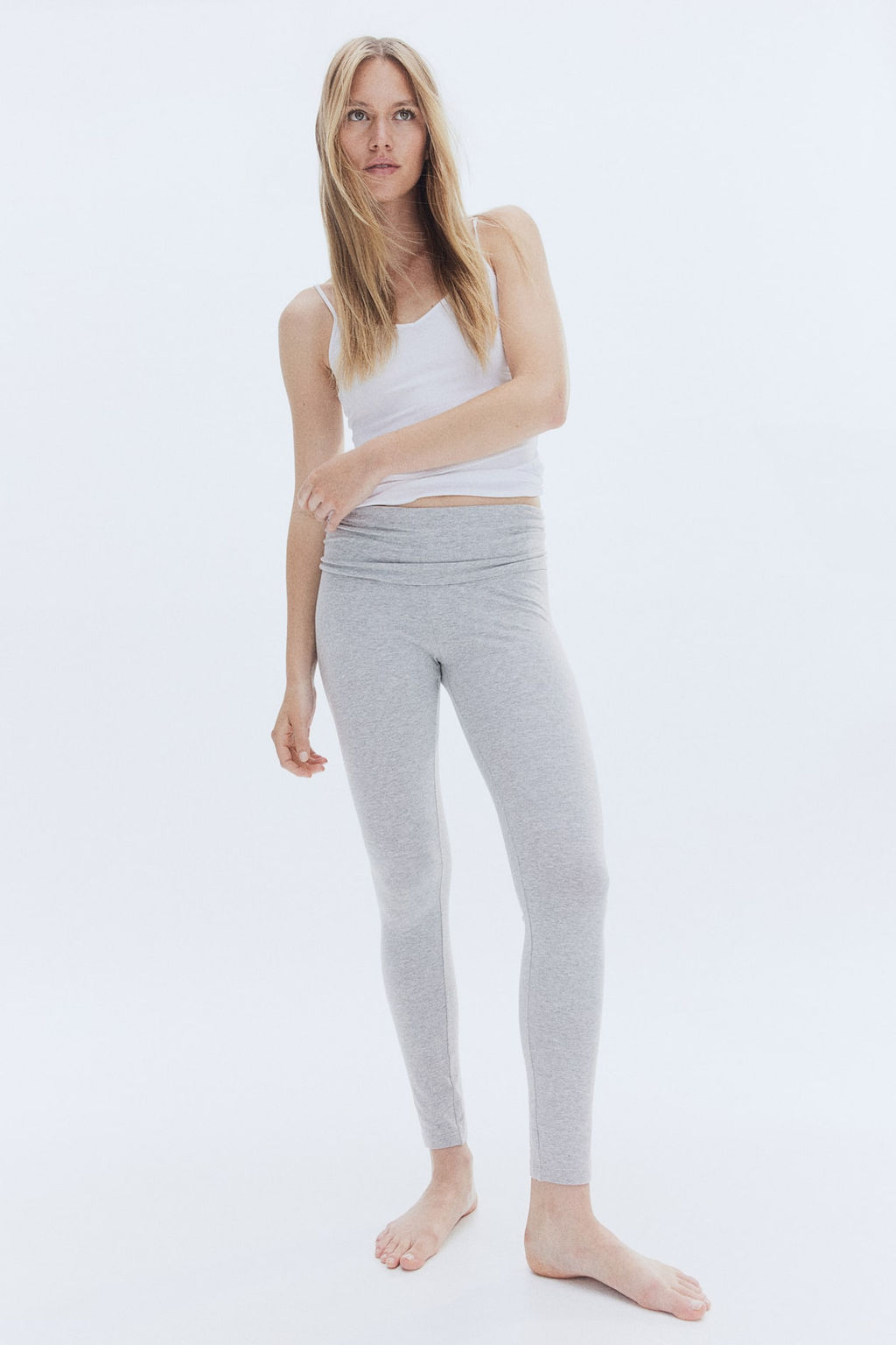 Leggings con cintura plegada - H&m фото 2