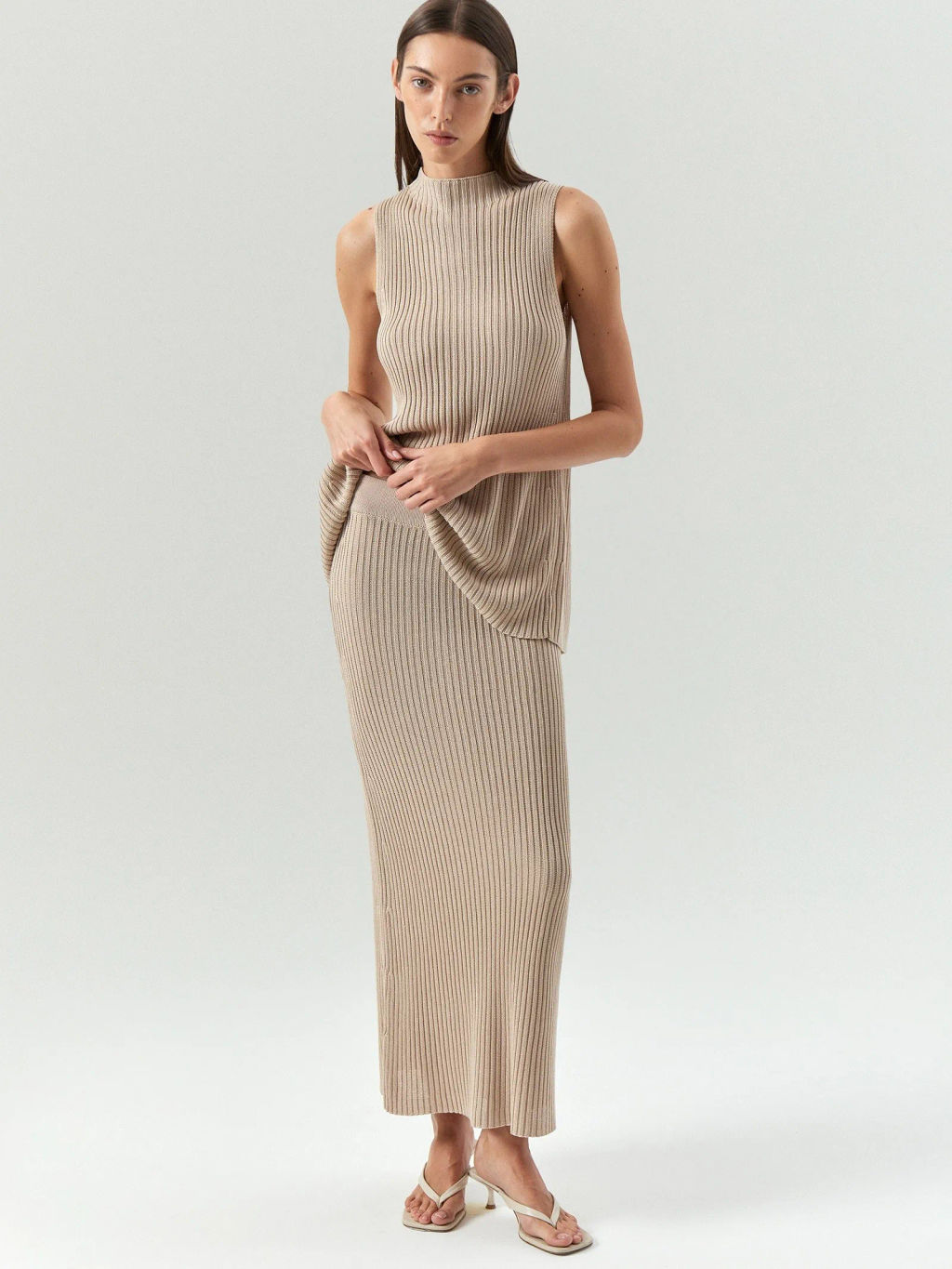 EMKA / Юбка макси из трикотажа  фото 2