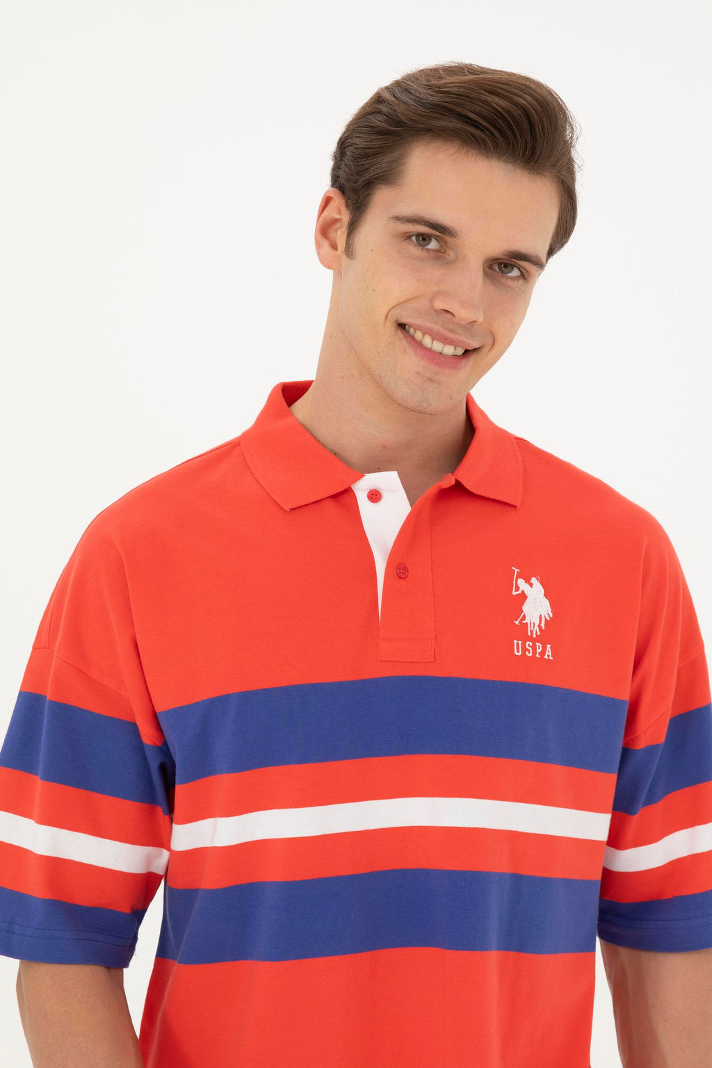 Мужская красная футболка Неожиданная скидка в корзине - U.s. polo assn фото 2