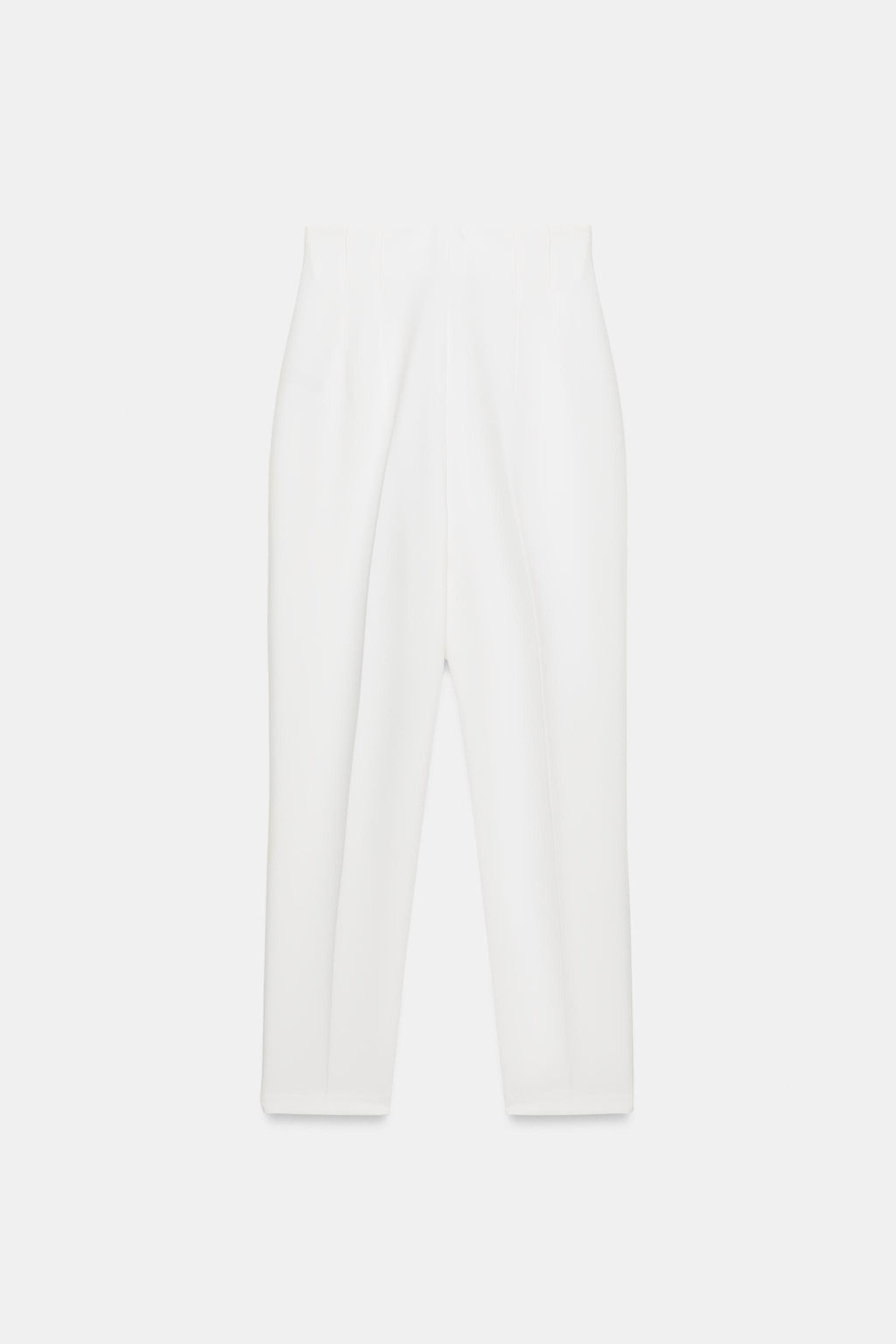 PANTAL?N TIRO ALTO / Blanco - Zara фото 9