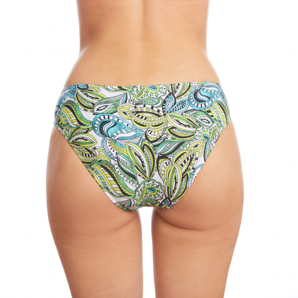 -10% Трусы купальные Milavitsa 480358 изумрудно-набивной