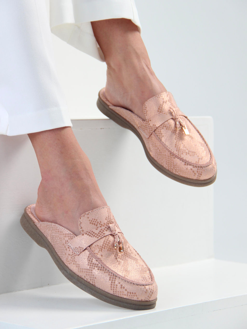 Мюли 1070.2614be.Бежевый ибица - Edart фото 158