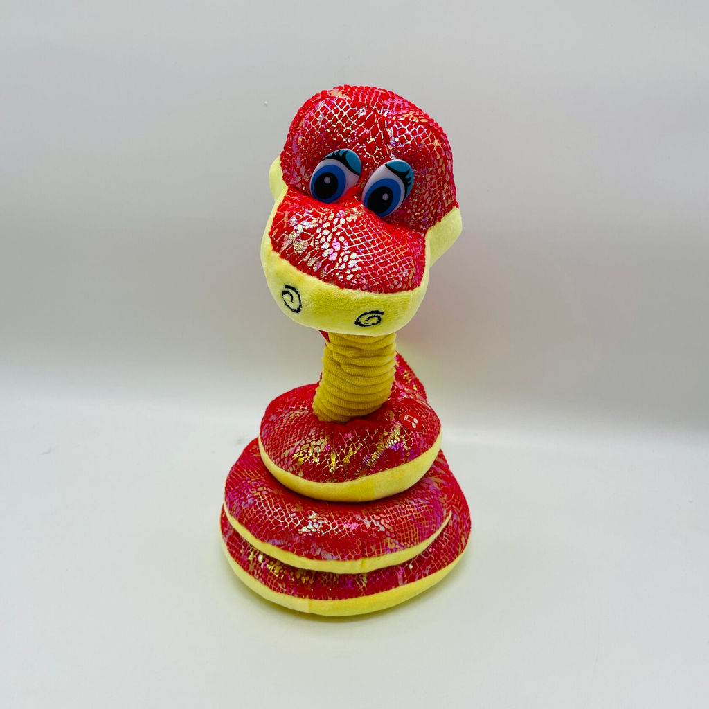 Мягкая игрушка Змея музыкальная 32 см (АКЦИЯ) - Storyland фото 2