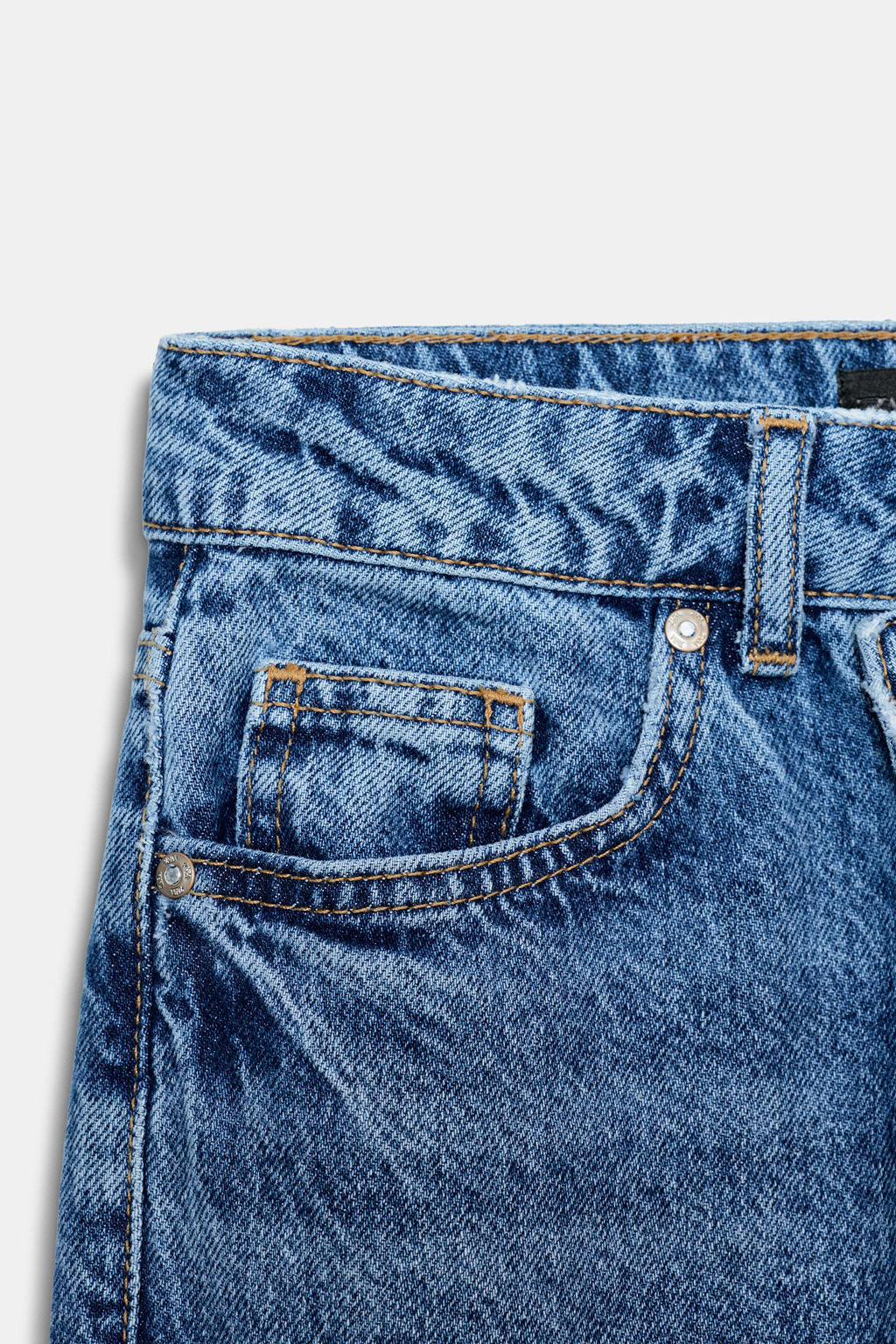 JEANS Z.09 STRAIGHT CROSSOVER HIGH-WAIST FULL LENGTH - Zara фото 10