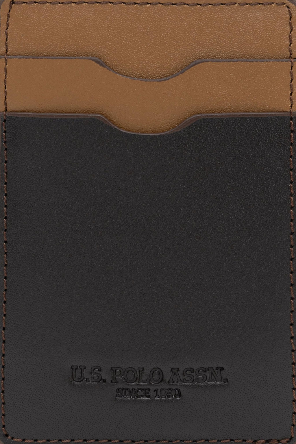 U. S. Polo Assn Мужская коричневая визитница - U.s. polo assn фото 5