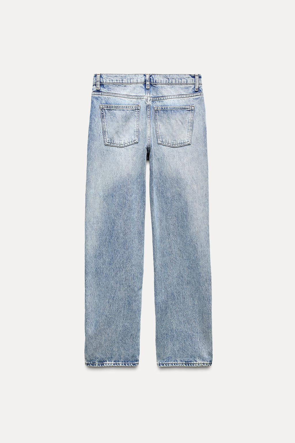 ZW COLLECTION SEQUINNED JEANS - Zara фото 3