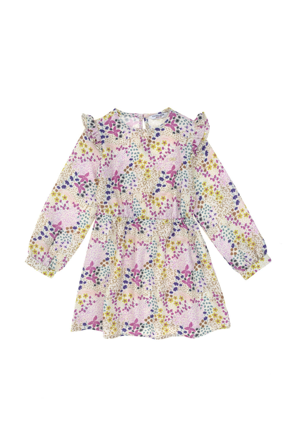 Платье из каменной ткани для девочки Неожиданная скидка в корзине - U.s. polo assn фото 2