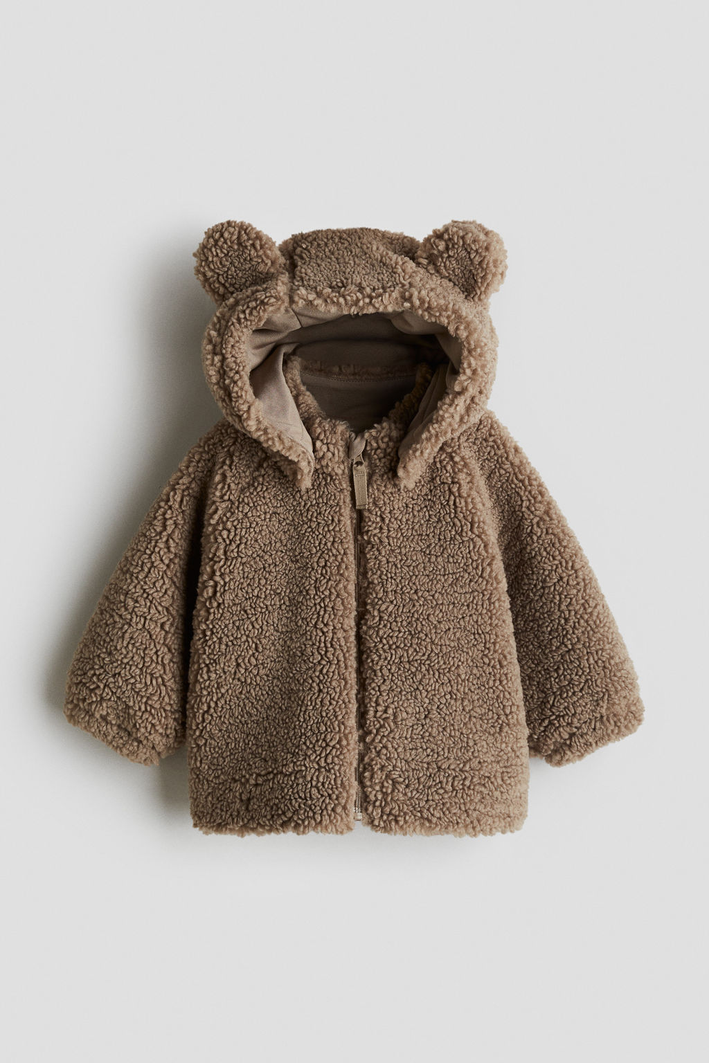 Chaqueta de peluche con capucha - H&m фото 3