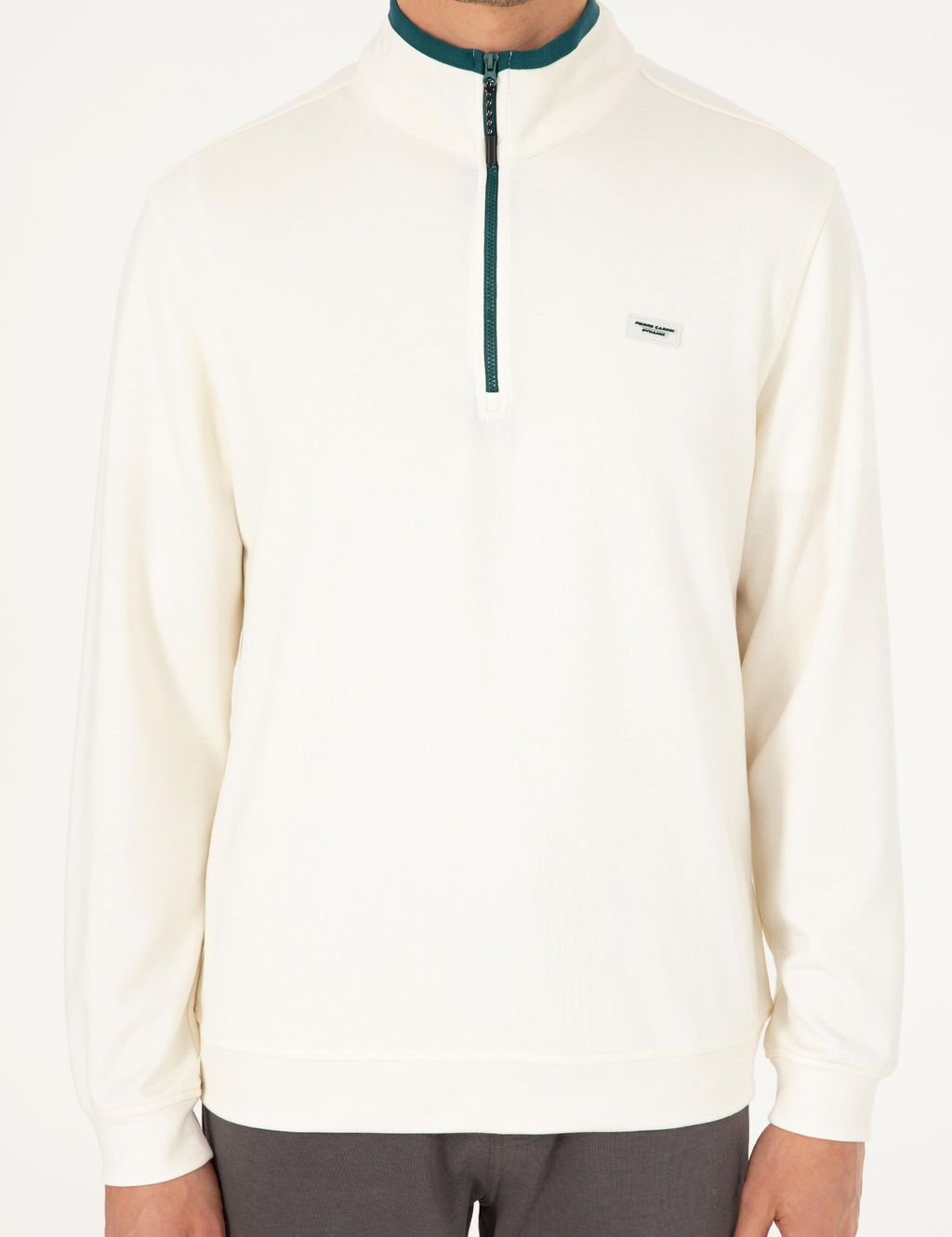Ekru Regular Fit Sweatshirt - Pierre cardin фото 6