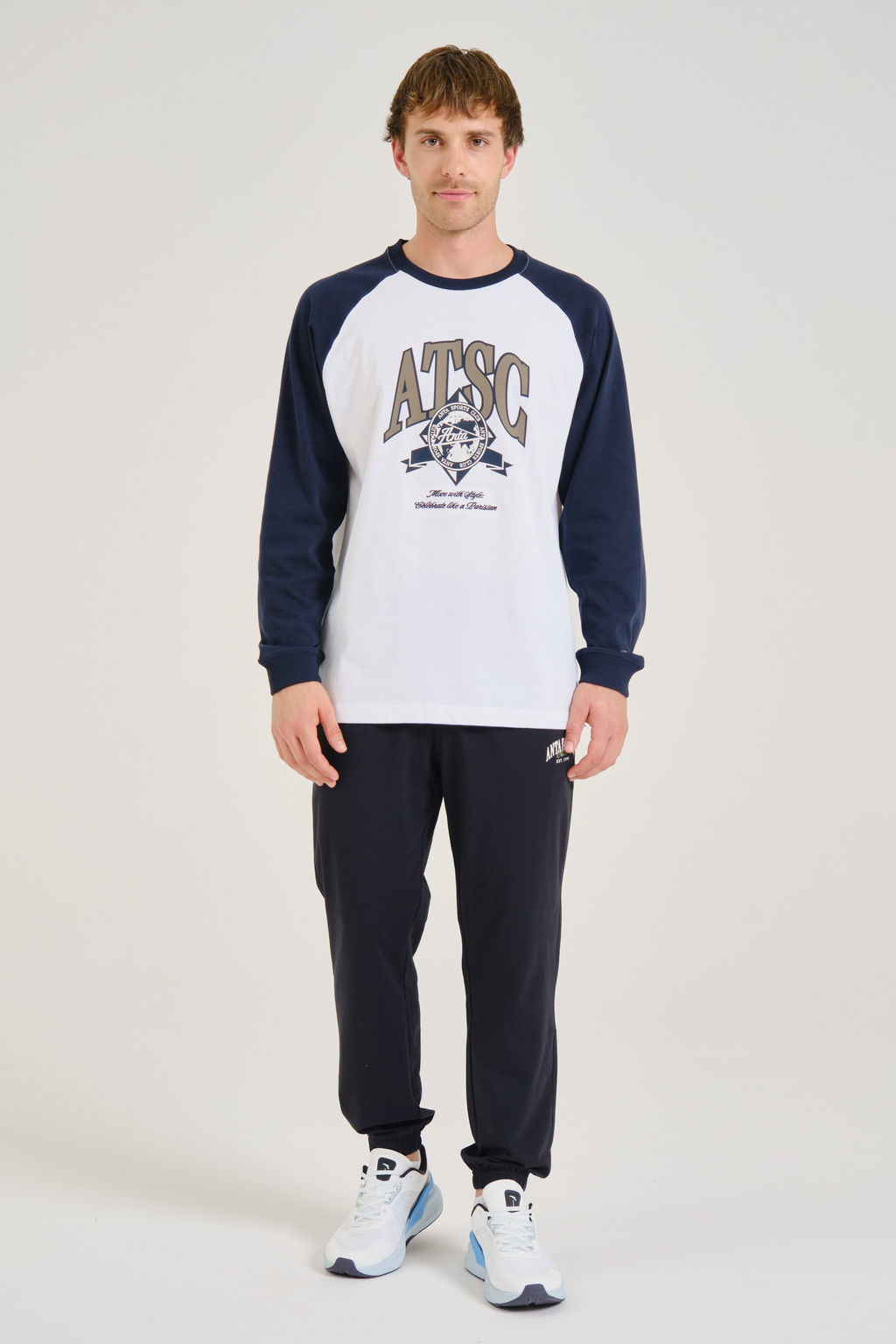 Лонгслив Белый