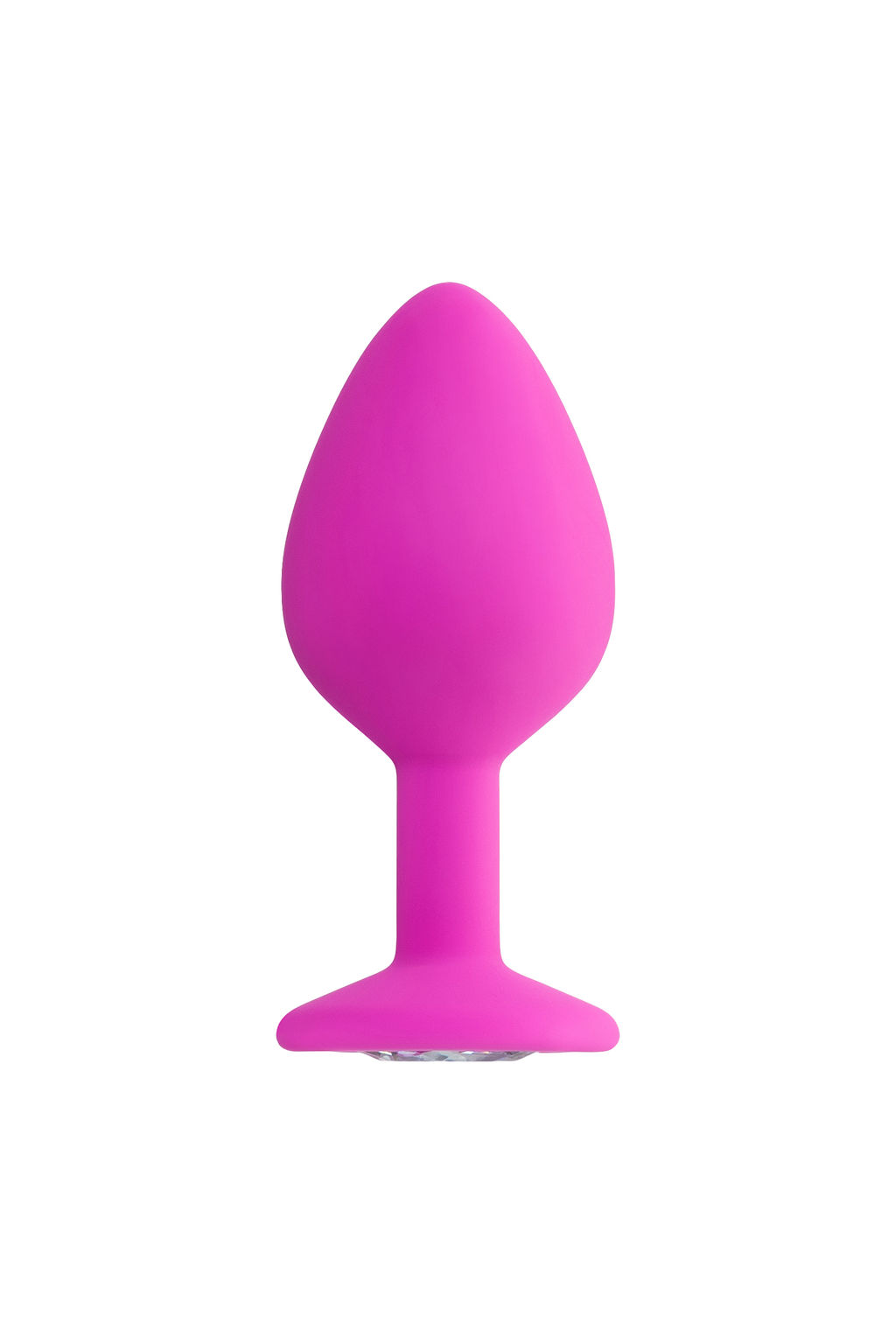 Анальная втулка ToDo by Toyfa Brilliant, силикон, розовая, 8 см, 3,5 см, 50 г