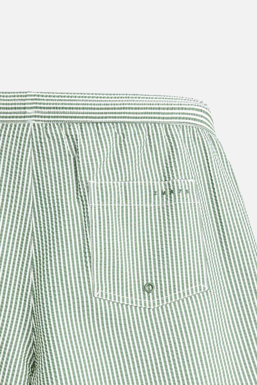 REGULAR GOFRE KUMAS DENIZ SORTU - Zara фото 4