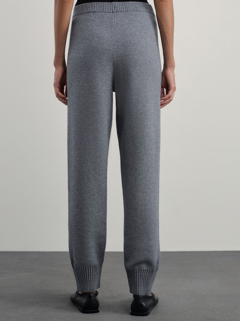 Вязаные джоггеры из вискозы / Zarina  фото 4