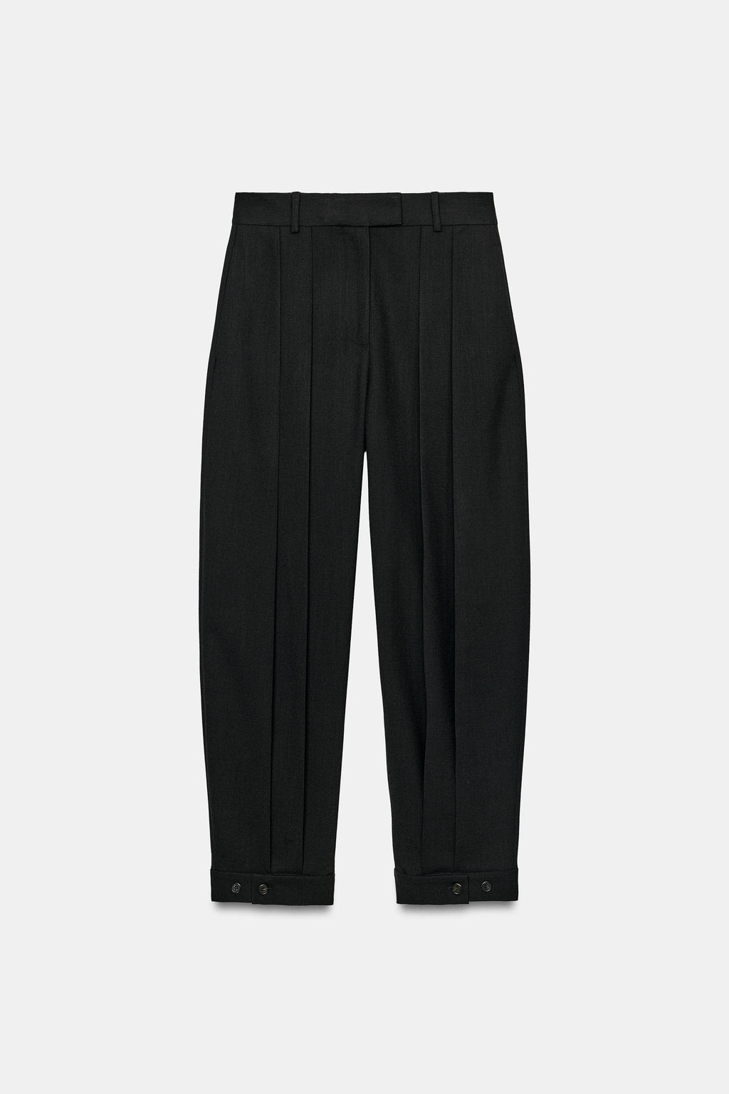 PANTAL?N PINZAS TRABILLAS ZW COLLECTION / Negro - Zara фото 2