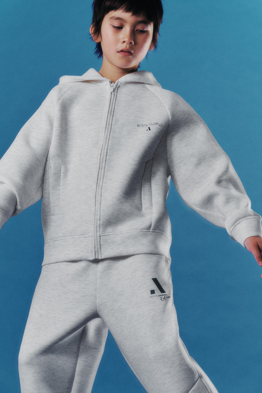 SUDADERA CREMALLERA SPORTY / Gris vigor? - Zara фото 2