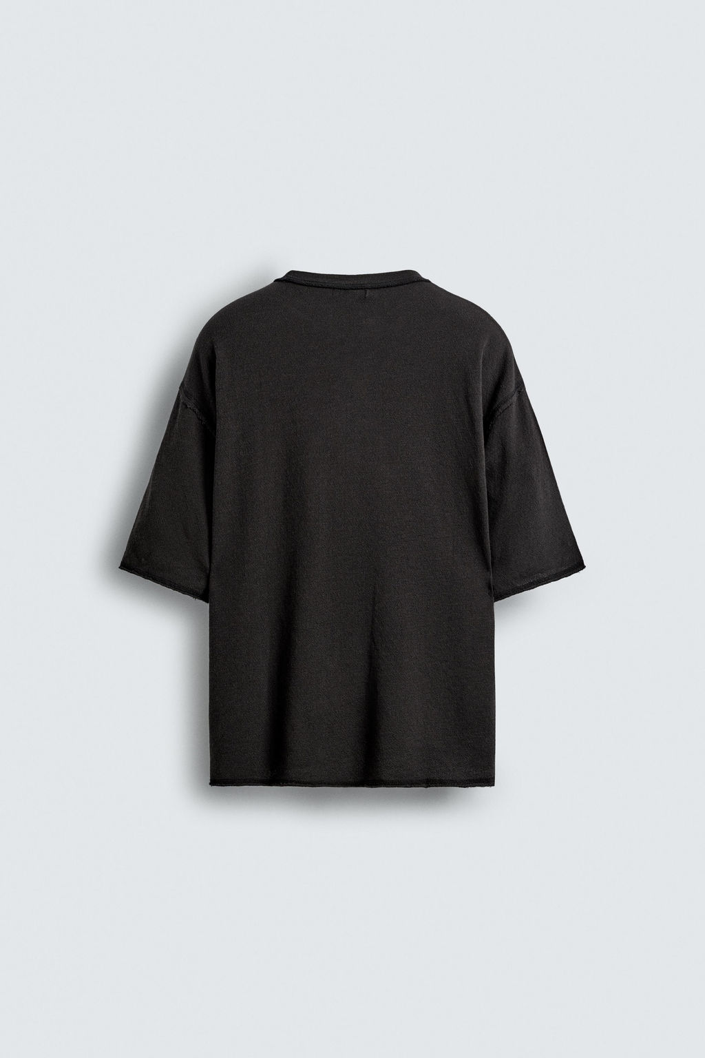 WASHED PRINTED KNIT T-SHIRT - Zara фото 9