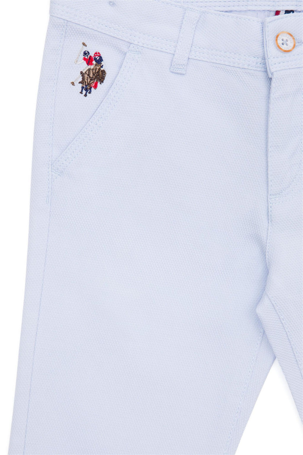 U. S. Polo Assn Голубые брюки из плотной ткани для мальчика - U.s. polo assn фото 9