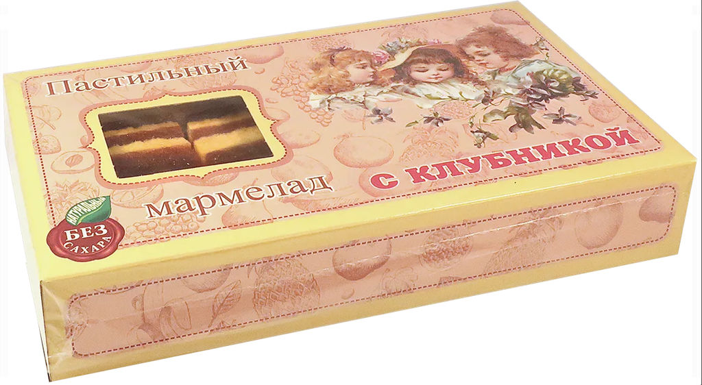 Пастильный мармелад Клубника, 220г