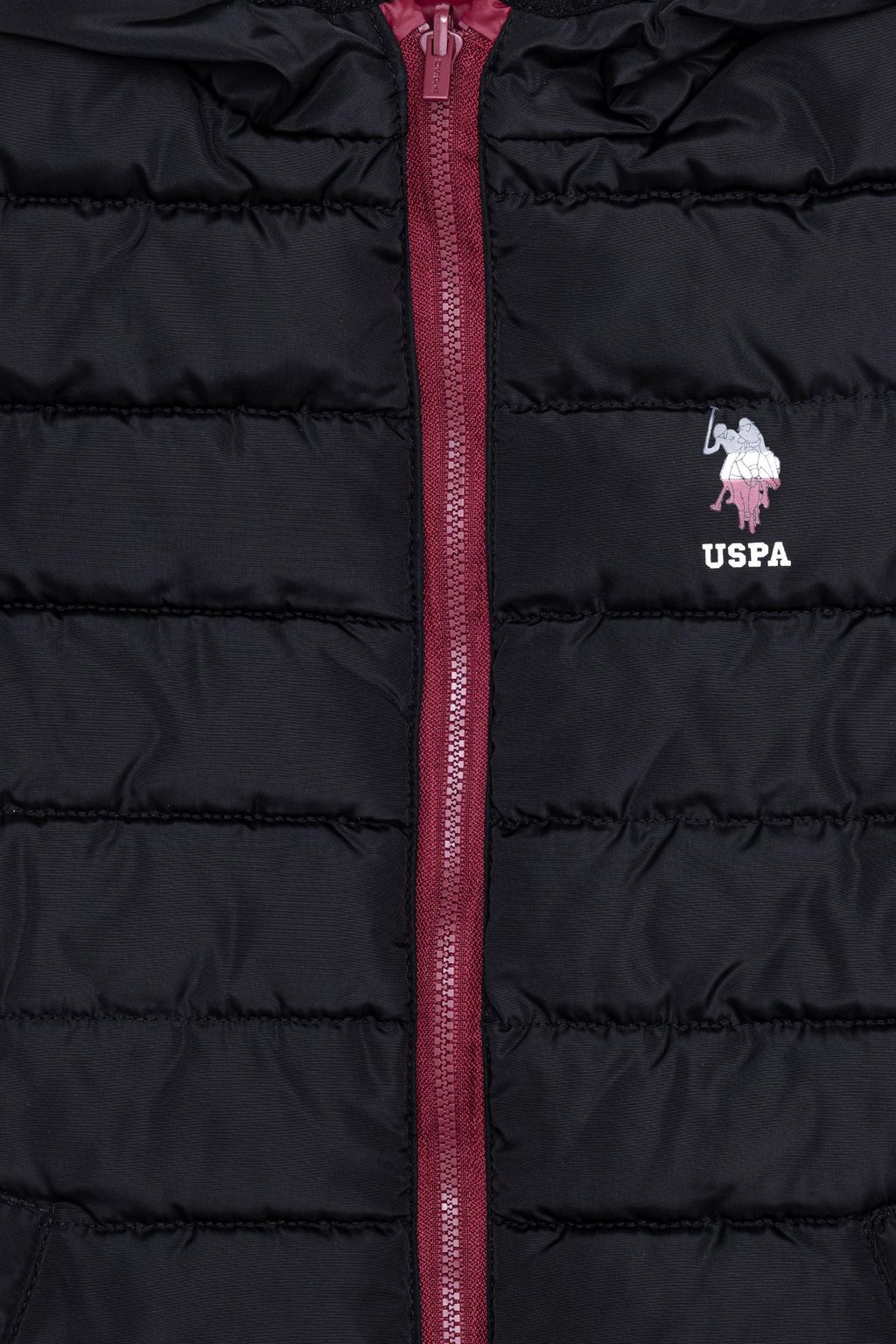 U. S. Polo Assn Черное пальто с капюшоном для мальчика - U.s. polo assn фото 6
