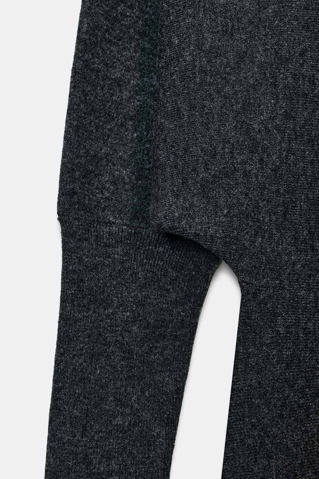 V-NECK KNIT MIDI DRESS - Zara фото 20