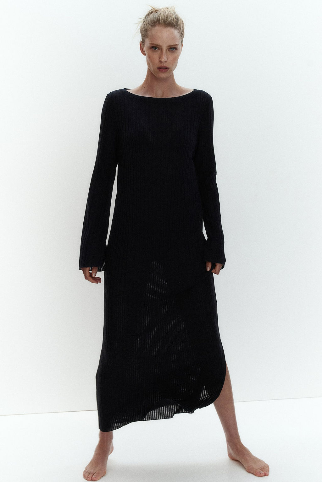 Vestido en punto de canale