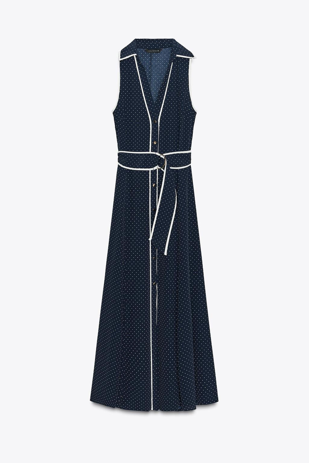POLKA DOT MIDI DRESS - Zara фото 5